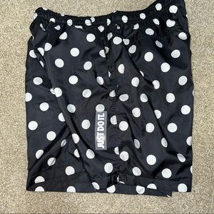 Nike dot shorts